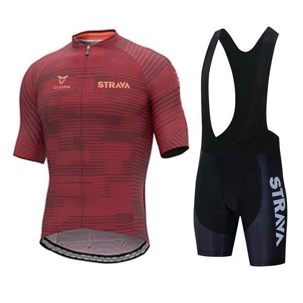 cycling jerseys 2021 strava team bike wear clothes quick-dry bib gel sets clothing ropa ciclismo uniformes maillot sport wea racing, Black;blue