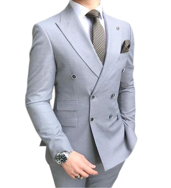 men's suits & blazers men suit silver grey double breasted 2 pieces regular fit notch lapel solid prom tuxedos for wedding (blazer+pant, White;black
men's suits & blazers men suit silver grey double breasted 2 pieces regular fit notch lapel solid prom tuxedos for wedding (blazer+pant, White;black