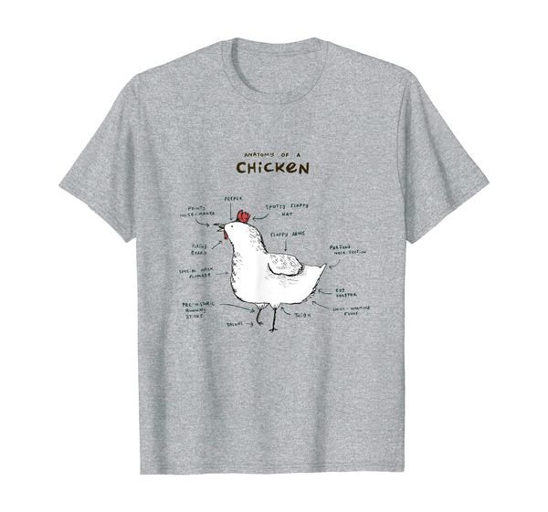 anatomy of a chicken farmer tshirts, Mainly pictures