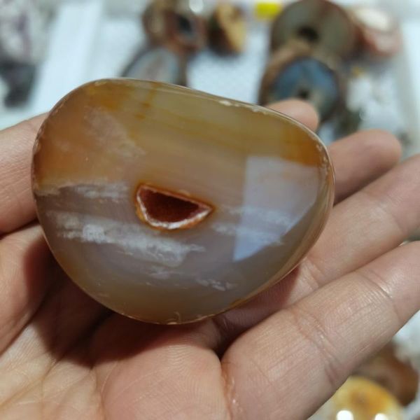decorative objects & figurines natural red agate hole palm massage stones crystal quartz display reiki healing fengshui decor
decorative objects & figurines natural red agate hole palm massage stones crystal quartz display reiki healing fengshui decor