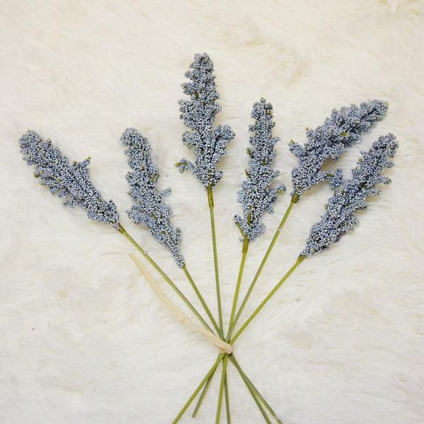 decorative flowers & wreaths 6 pieces /bundle pe lavender artificial flower wholesale plant wall decoration bouquet material manual diy vase
decorative flowers & wreaths 6 pieces /bundle pe lavender artificial flower wholesale plant wall decoration bouquet material manual diy vase