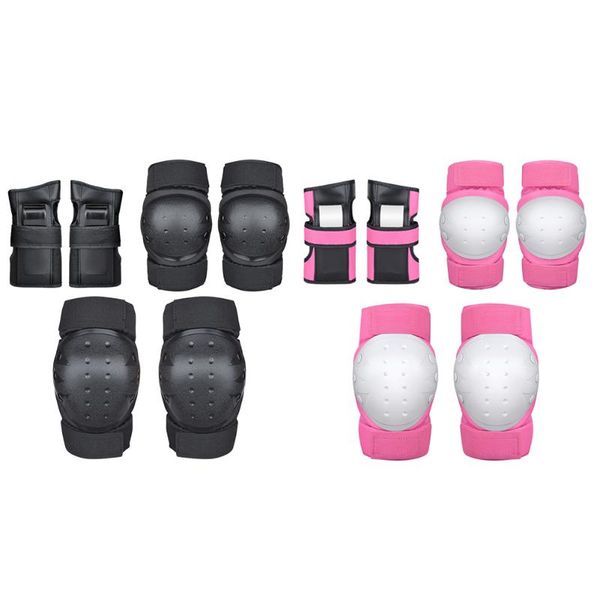 6pcs/set skateboard ice roller skating protective gear elbow pads wrist guard cycling riding knee protector for kids men women &, Black;gray
6pcs/set skateboard ice roller skating protective gear elbow pads wrist guard cycling riding knee protector for kids men women &, Black;gray