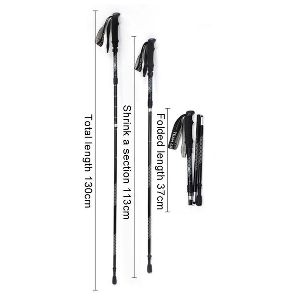 2pcs foldable walking sticks ultralight camping hiking folding trekking poles aluminum stick
2pcs foldable walking sticks ultralight camping hiking folding trekking poles aluminum stick