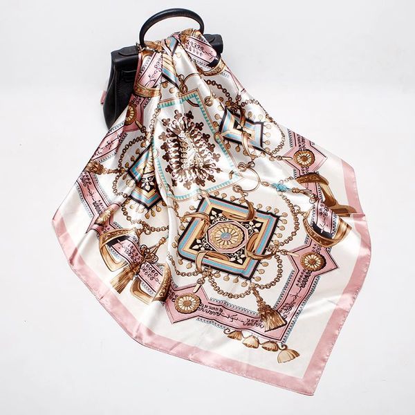 scarves fashion for women shawl print silk satin hijab scarf female bandana 90*90cm square shawls scarfs ladies, Blue;gray
scarves fashion for women shawl print silk satin hijab scarf female bandana 90*90cm square shawls scarfs ladies, Blue;gray