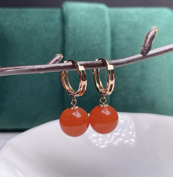 stud shilovem 18k yellow gold natural south red agate earrings fine jewelry cute wedding gift plant women myme8.5-9661nh, Golden;silver
stud shilovem 18k yellow gold natural south red agate earrings fine jewelry cute wedding gift plant women myme8.5-9661nh, Golden;silver
