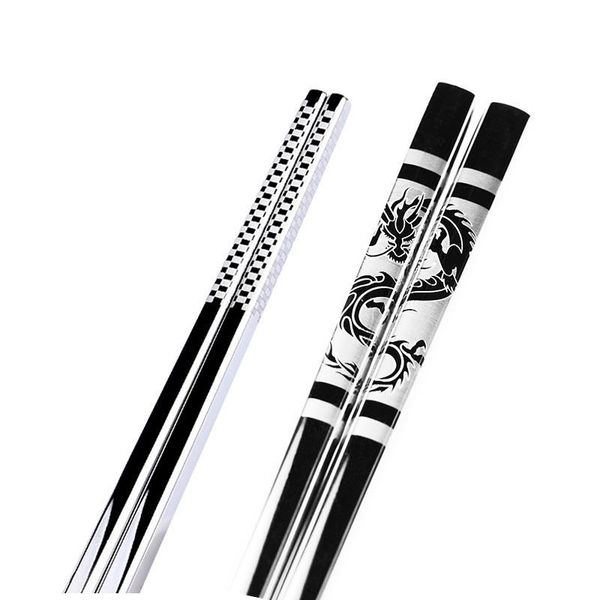 chopsticks 4pairs stainless steel anti skid dragon sushi metal iron portable chinese healthy stick
chopsticks 4pairs stainless steel anti skid dragon sushi metal iron portable chinese healthy stick