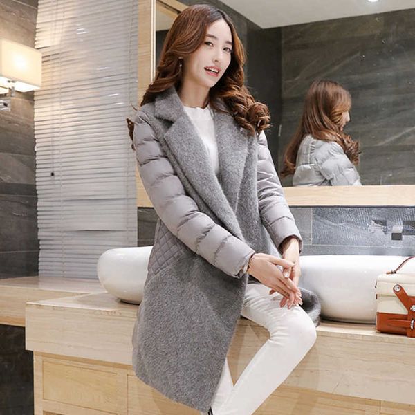 women winter warm coat streetwear covered button padded outwear slim mane gray jacket parkas woman clothing 210625, Black
women winter warm coat streetwear covered button padded outwear slim mane gray jacket parkas woman clothing 210625, Black