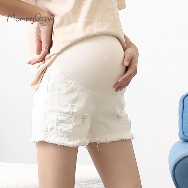 maternity bottoms summer denim short adjustable high waist support pregnant women clothes pregnancy jeans protection decompression, White
maternity bottoms summer denim short adjustable high waist support pregnant women clothes pregnancy jeans protection decompression, White