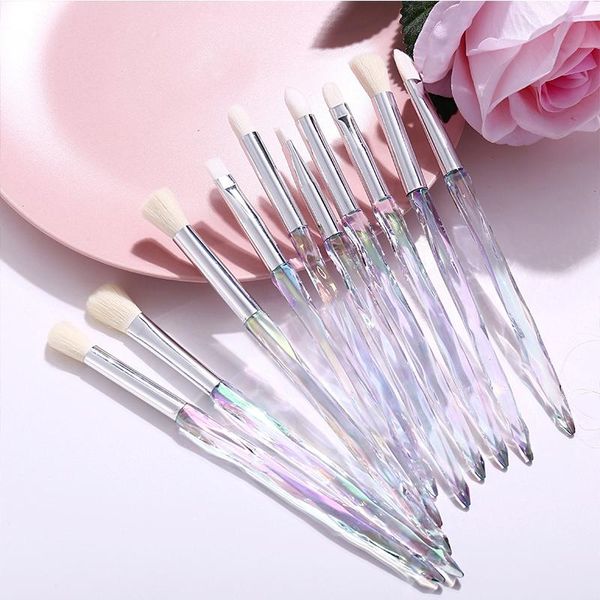 eyelash curler 4/5/10pcs laser rainbow transparent crystal dream makeup brush suit foundation tools
eyelash curler 4/5/10pcs laser rainbow transparent crystal dream makeup brush suit foundation tools