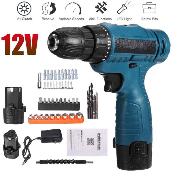 professiona electric drills lithium-ion battery cordless screwdriver drill hole electrical hand driver wrench power tools
professiona electric drills lithium-ion battery cordless screwdriver drill hole electrical hand driver wrench power tools