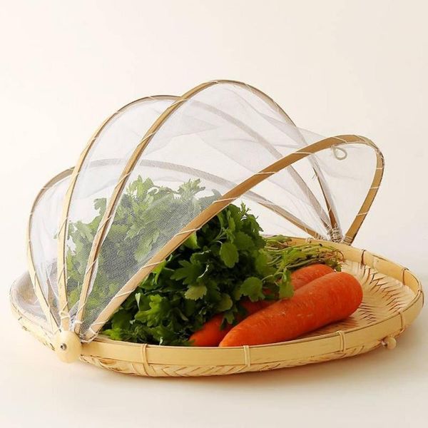 storage baskets hand-woven food serving basket tray dustproof round picnic container fruit vegetable bread mesh tent net cover foldable
storage baskets hand-woven food serving basket tray dustproof round picnic container fruit vegetable bread mesh tent net cover foldable