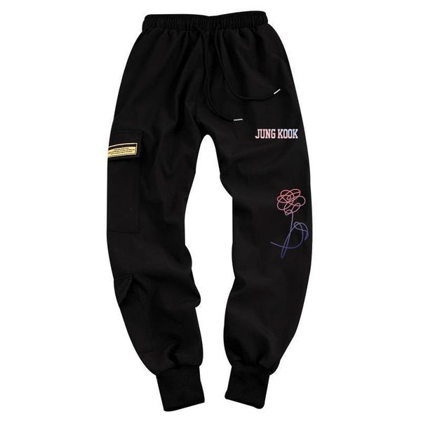 cargo fleece casual side womens pant pockets bangtan boys hip hop sweatpants names printed harajuku joggers drawstring trousers, Black;white
cargo fleece casual side womens pant pockets bangtan boys hip hop sweatpants names printed harajuku joggers drawstring trousers, Black;white