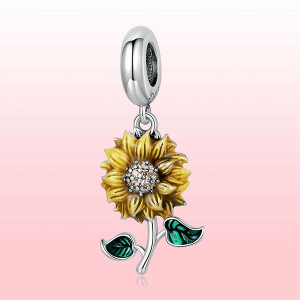 other sunflower charm 925 sterling silver with yellow green enamel petals leave beads for diy original bracelets women jewelry
other sunflower charm 925 sterling silver with yellow green enamel petals leave beads for diy original bracelets women jewelry