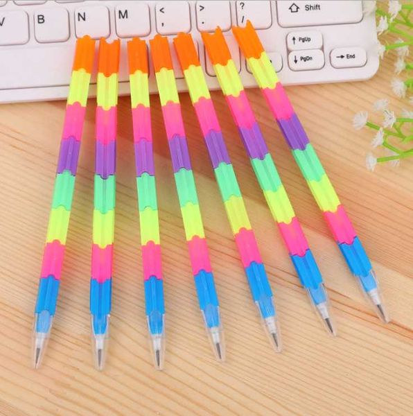 2pcs creative rainbow multi-functional block pencil without sharpening deformation 8 color pencils
2pcs creative rainbow multi-functional block pencil without sharpening deformation 8 color pencils