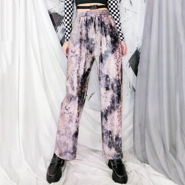 women's pants & capris lanmrem 2021 autumn tie-dye overalls hip-hop street casual print high waist wide leg beam foot harem pc184, Black;white
women's pants & capris lanmrem 2021 autumn tie-dye overalls hip-hop street casual print high waist wide leg beam foot harem pc184, Black;white