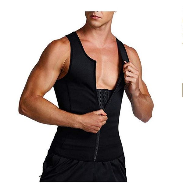 men's body shapers 2021 explosion models compression corset lined slim vest men shaper waist training zip, Black;brown
men's body shapers 2021 explosion models compression corset lined slim vest men shaper waist training zip, Black;brown