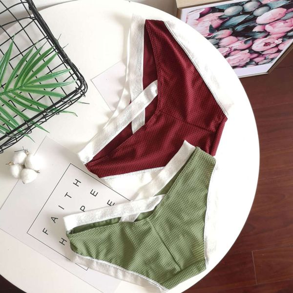 bandage design soft seamless panties string milk silk cute underwear women crotch cotton breifs lingerie thong, Black;white
bandage design soft seamless panties string milk silk cute underwear women crotch cotton breifs lingerie thong, Black;white