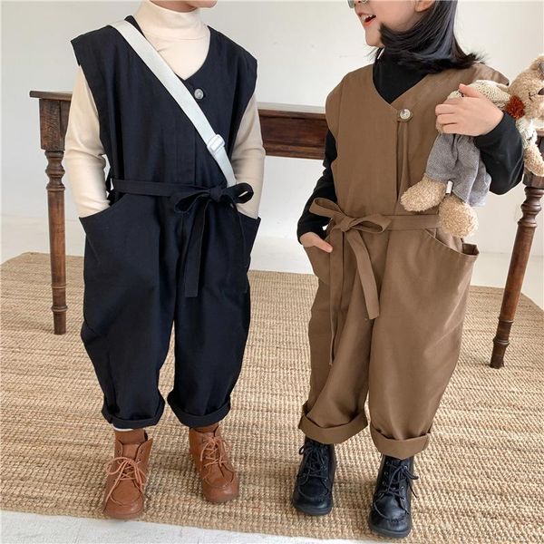 jumpsuits koodykids autunm kids boys girls solid overalls stylish children bodysuits spring loose sleeveless, Blue
jumpsuits koodykids autunm kids boys girls solid overalls stylish children bodysuits spring loose sleeveless, Blue