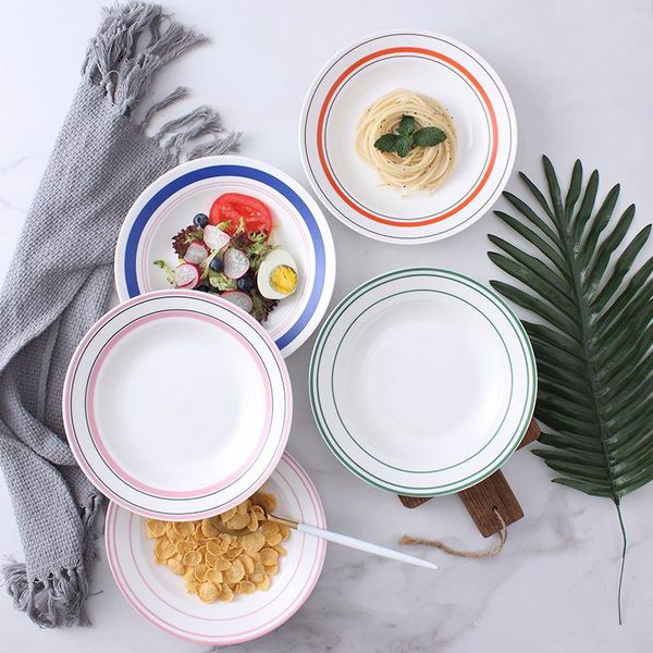 dishes & plates korean deep plate net red line nordic style ceramic breakfast dessert cake creative household dish
dishes & plates korean deep plate net red line nordic style ceramic breakfast dessert cake creative household dish