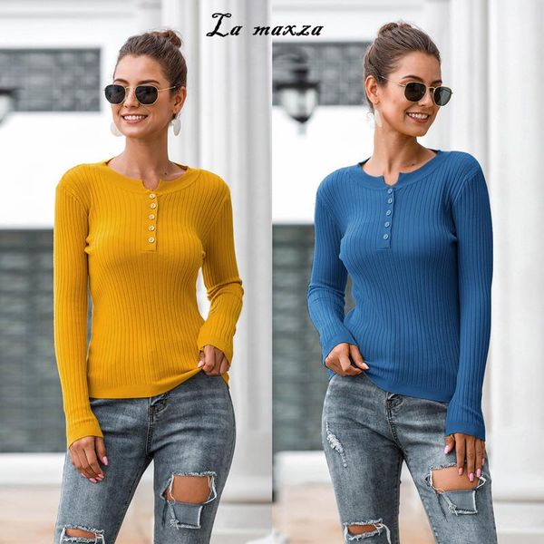 winter casual o-neck women slim sweater elegant ol button long sleeves knitting clothes women's sweaters, White;black
winter casual o-neck women slim sweater elegant ol button long sleeves knitting clothes women's sweaters, White;black