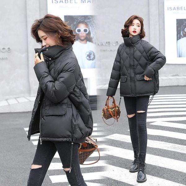 women's down & parkas cotton padded jacket winter clothes 2021 student short korean loose, Black
women's down & parkas cotton padded jacket winter clothes 2021 student short korean loose, Black