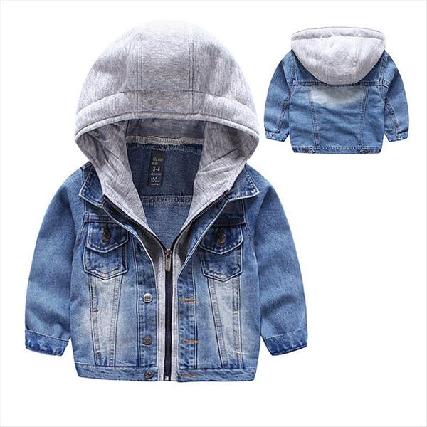 baby boys denim jacket hooded outerwear windbreaker casual fake two cardigan coat children cowboy zipper kids jeans autumn, Blue;gray
baby boys denim jacket hooded outerwear windbreaker casual fake two cardigan coat children cowboy zipper kids jeans autumn, Blue;gray