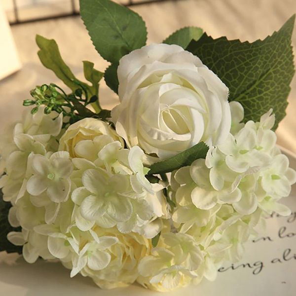 artificial flower rose wedding decoration silk fake flowers peony floral bouquet bridal hydrangea decor w1031 decorative & wreaths
artificial flower rose wedding decoration silk fake flowers peony floral bouquet bridal hydrangea decor w1031 decorative & wreaths