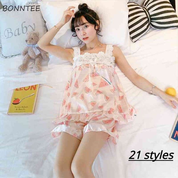 pajama sets lovely loungewear womens sleepwears daily sleeveless soft cute 2 piece set ladies princess spaghetti strap trendy sleepwear, Black;red
pajama sets lovely loungewear womens sleepwears daily sleeveless soft cute 2 piece set ladies princess spaghetti strap trendy sleepwear, Black;red