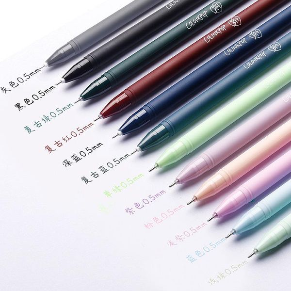 6pcs/set 0.5mm creative morandi color gel pen set kawaii journal for student school writting supplies office stationery gift pens
6pcs/set 0.5mm creative morandi color gel pen set kawaii journal for student school writting supplies office stationery gift pens