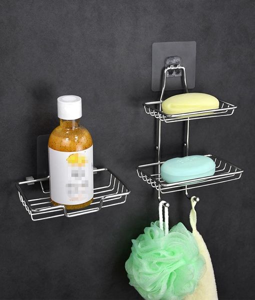 soap rack wall mounted holder stainless steel sponge dish bathroom dishes self adhesive
soap rack wall mounted holder stainless steel sponge dish bathroom dishes self adhesive
