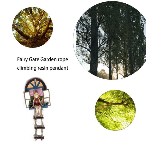 decorative objects & figurines ornaments resin pendant fairy gate garden climbing rope wonderful courtyard design decoration
decorative objects & figurines ornaments resin pendant fairy gate garden climbing rope wonderful courtyard design decoration