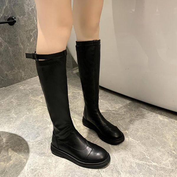 boots chunky platform pu leather knee high women shoes woman retro punk height increasing long lace up booties mujer 2021, Black
boots chunky platform pu leather knee high women shoes woman retro punk height increasing long lace up booties mujer 2021, Black