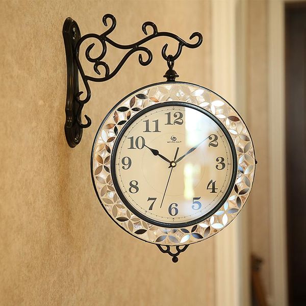 wall clocks luxury simple clock modern design gift double sided european living room mecanismo reloj pared home decor df50wc
wall clocks luxury simple clock modern design gift double sided european living room mecanismo reloj pared home decor df50wc