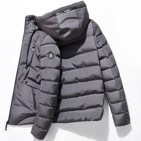 men's down & parkas drop fashion men winter jacket coat hooded warm mens casual slim fit student male overcoat, Black
men's down & parkas drop fashion men winter jacket coat hooded warm mens casual slim fit student male overcoat, Black