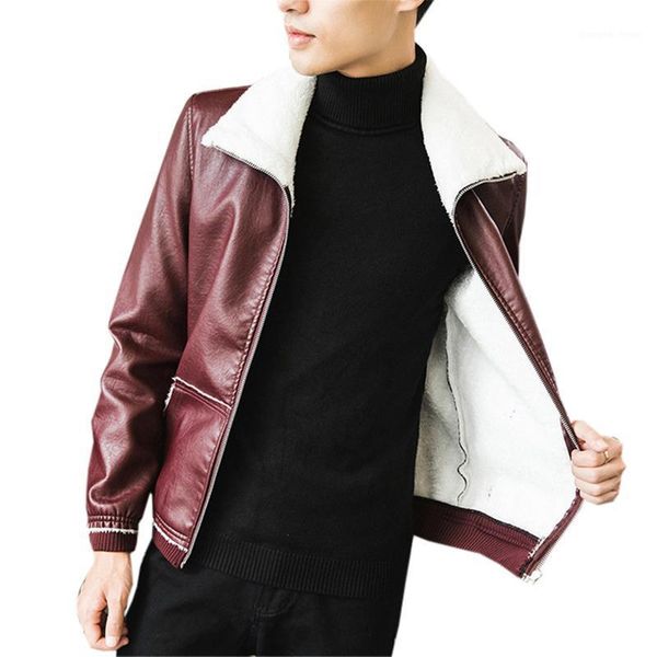 men's fur & faux pu leathers jackets male casual short thicken warm slim leather autumn winter men vintage coats outwears fp1665, Black
men's fur & faux pu leathers jackets male casual short thicken warm slim leather autumn winter men vintage coats outwears fp1665, Black
