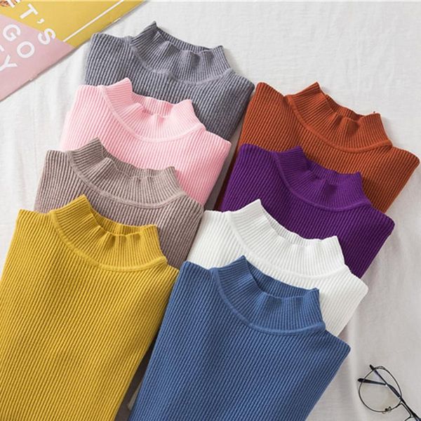autumn winter korean sweaters women fashion crocheted clothes female simpl turtlneck knitted jumpers pullovers women's, White;black
autumn winter korean sweaters women fashion crocheted clothes female simpl turtlneck knitted jumpers pullovers women's, White;black