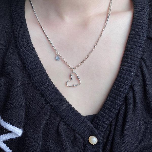 chains 925 sterling silver necklace love retro thai ins cool style fashion personality niche women's neck jewelry
chains 925 sterling silver necklace love retro thai ins cool style fashion personality niche women's neck jewelry