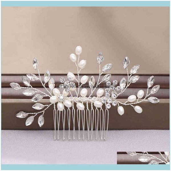 headbands jewelrypearl crystal wedding combs aessories sier color women back decorative comb bridal headpiece hair jewelry drop delivery 202, Silver
headbands jewelrypearl crystal wedding combs aessories sier color women back decorative comb bridal headpiece hair jewelry drop delivery 202, Silver