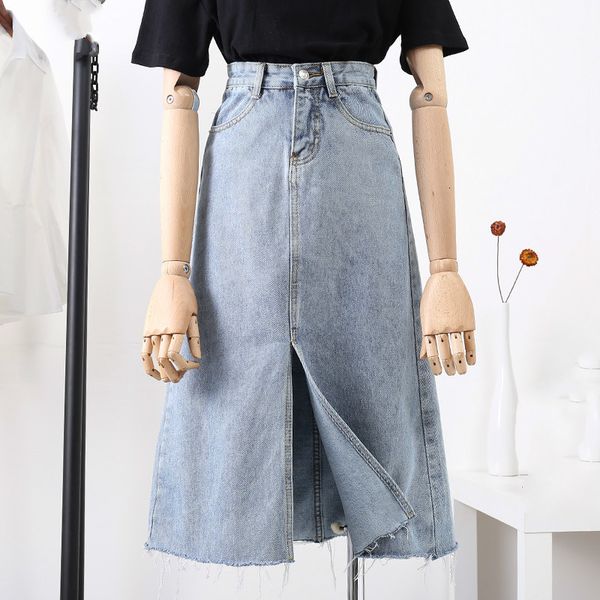 skirts front split jeans summer zipper high waist slim denim jupe femme fashion office ladies vintage faldas vaqueras kqdd, Black
skirts front split jeans summer zipper high waist slim denim jupe femme fashion office ladies vintage faldas vaqueras kqdd, Black