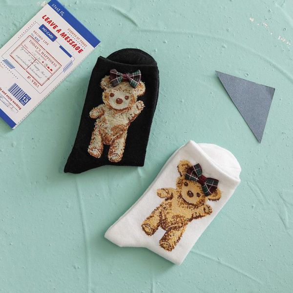socks & hosiery ladies japanese bowknot cute bear girl black and white student cotton, Black;white
socks & hosiery ladies japanese bowknot cute bear girl black and white student cotton, Black;white