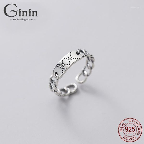 cluster rings ginin real 925 sterling silver korean style fashion cross rectangular ring women man thai twisted chain finger jewelry1, Golden;silver
cluster rings ginin real 925 sterling silver korean style fashion cross rectangular ring women man thai twisted chain finger jewelry1, Golden;silver