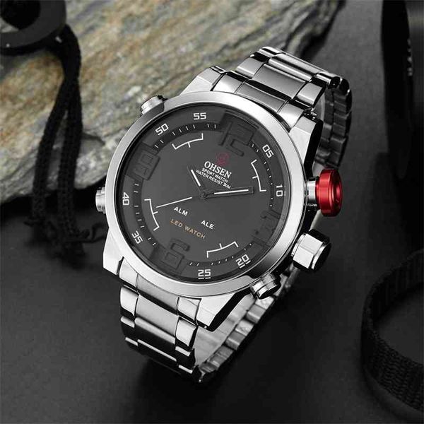 ohsen digital quartz men business wristwatches alloy case waterproof black military man watch fashion multi function sport clock
ohsen digital quartz men business wristwatches alloy case waterproof black military man watch fashion multi function sport clock