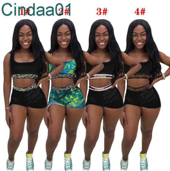 women tracksuits two pieces set designer slim sleeveless vest shorts bikini letters pattern printed casual outfits sportwear 4 colours, Gray
women tracksuits two pieces set designer slim sleeveless vest shorts bikini letters pattern printed casual outfits sportwear 4 colours, Gray