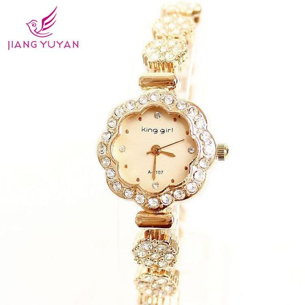 wristwatches fashion women watch rhinestone bracelet stainless steel quartz relogio feminino, Slivery;brown
wristwatches fashion women watch rhinestone bracelet stainless steel quartz relogio feminino, Slivery;brown