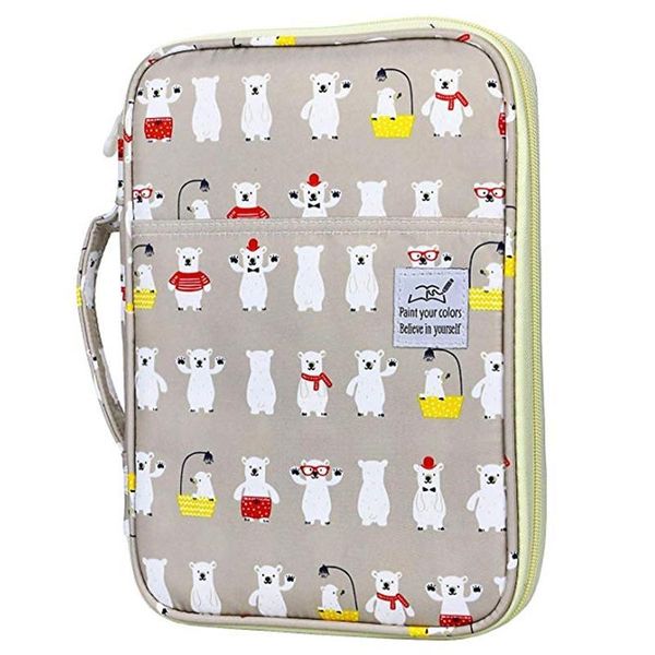 pencil bags 96 slots colored case large capacity holder pen organizer bag for artist(bathing bear)
pencil bags 96 slots colored case large capacity holder pen organizer bag for artist(bathing bear)