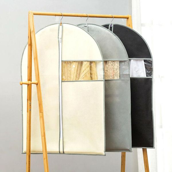 1x hanging dustproof storage bag garment dress cover suit clothes coat jacket protector boxes & bins
1x hanging dustproof storage bag garment dress cover suit clothes coat jacket protector boxes & bins