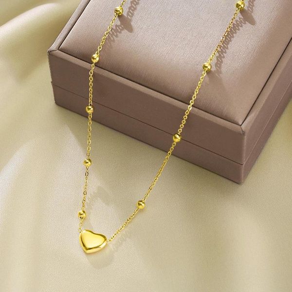 chains fashion titaninm stainless steel love heart charm pendant necklace romantic beard ckoker neckalce for women jewelry, Silver
chains fashion titaninm stainless steel love heart charm pendant necklace romantic beard ckoker neckalce for women jewelry, Silver