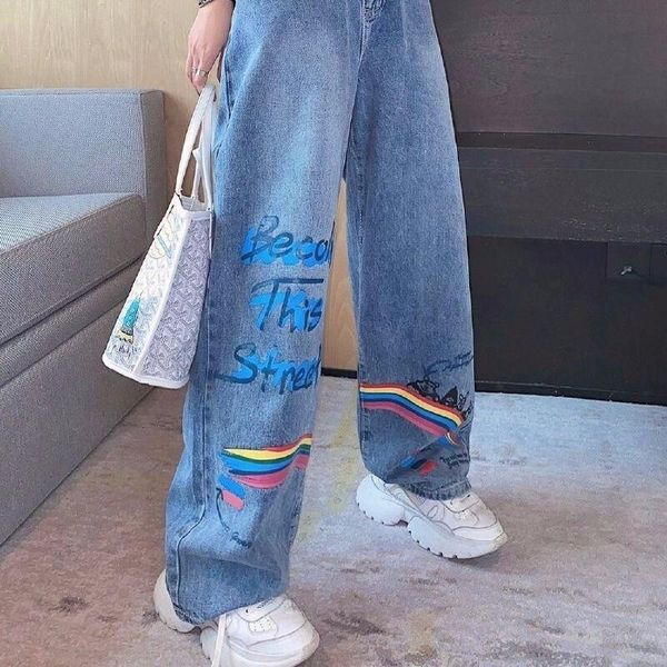 women's pants & capris cute women loose cartoon girls rainbow fashion femme harajuku baggy jeans female casual funny amine summer, Black;white
women's pants & capris cute women loose cartoon girls rainbow fashion femme harajuku baggy jeans female casual funny amine summer, Black;white