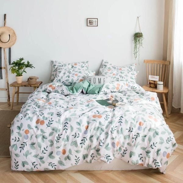 bedding sets 45 green leaves orange fruit bed cover duvet set cotton bedlinens twin king flat sheet fitted
bedding sets 45 green leaves orange fruit bed cover duvet set cotton bedlinens twin king flat sheet fitted