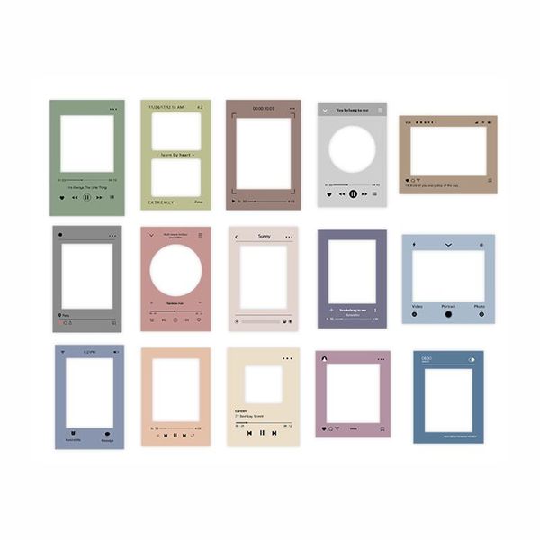 gift wrap 15pcs accessories po frame sticker scrapbooking diary pattern pet removable waterproof diy decoration multifunctional simple
gift wrap 15pcs accessories po frame sticker scrapbooking diary pattern pet removable waterproof diy decoration multifunctional simple